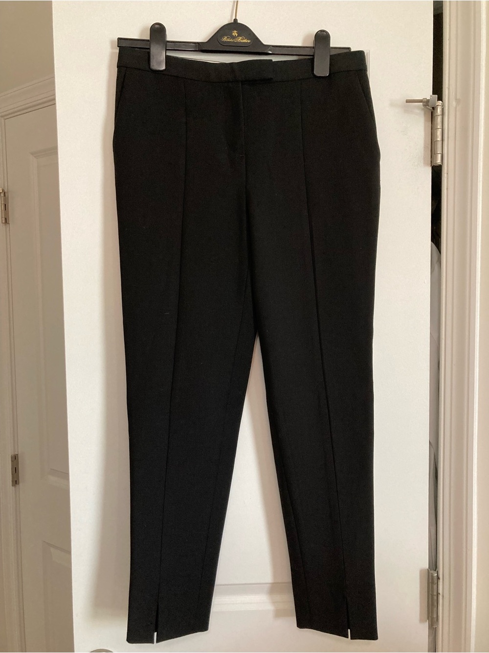 Brooks Brothers Wool Tailored Black Dress Pants